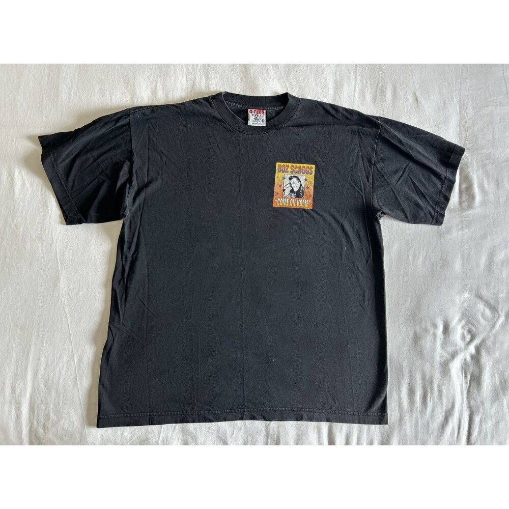 BOZ SCAGGS Come On Home 1997 US Tour CONCERT T-SHIRT Black XL